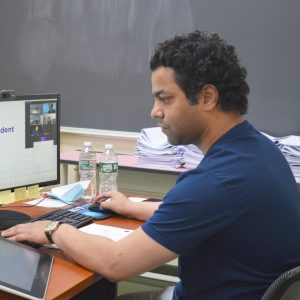 Math Exam Prep Coordinator Pranav Gupta Working